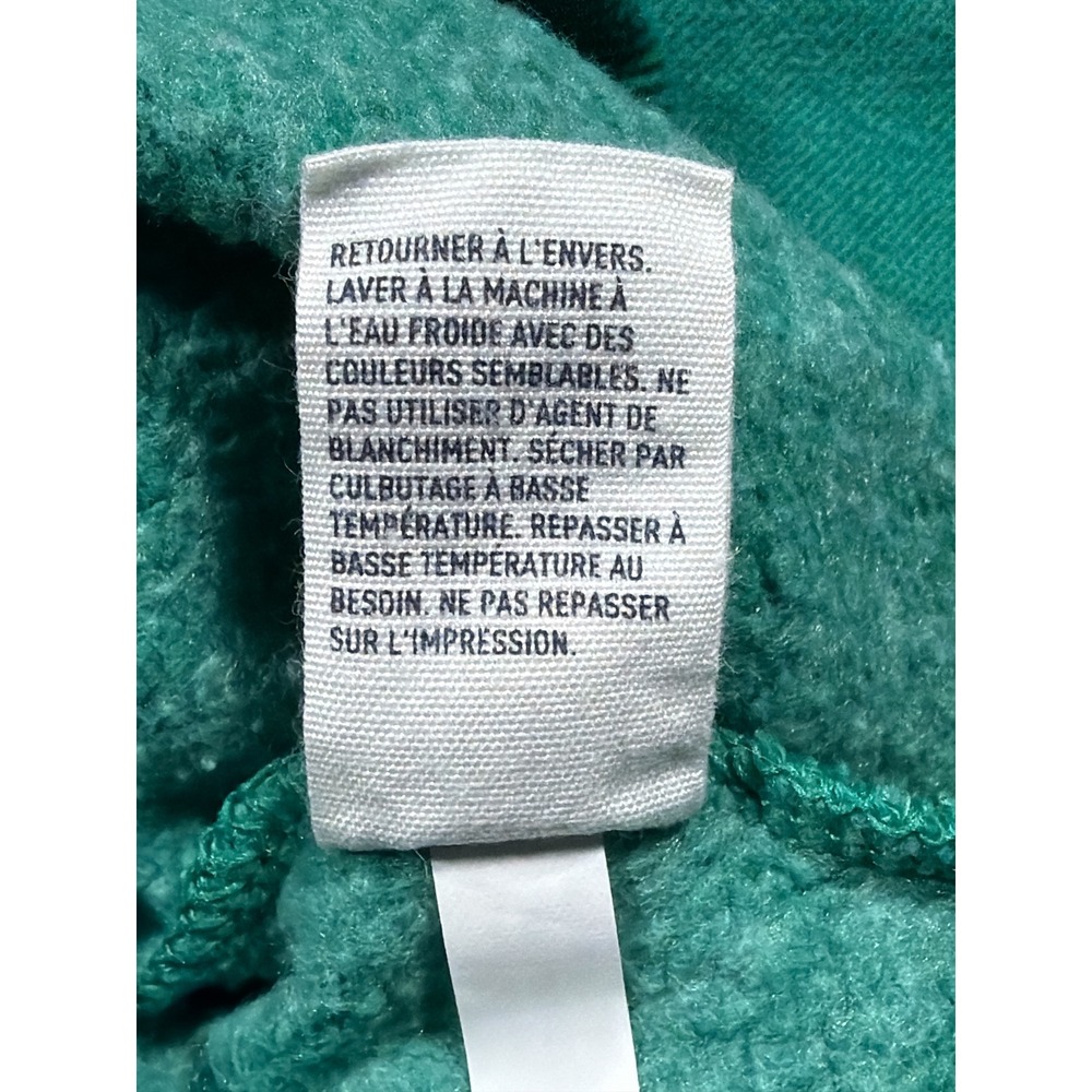 American Eagle‎ Outfitters Green Pullover Sweatshirt Women's XS Logo Crew Fleece - Picture 4 of 8